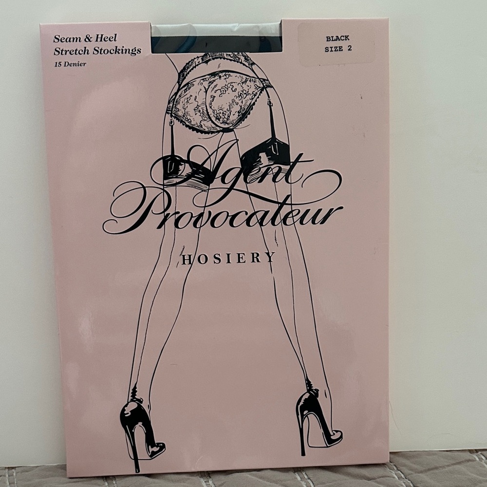 Agent Provocateur Seam & Heel Stretch Stockings